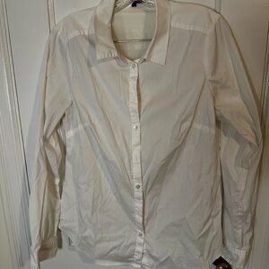 NYDJ Classic White Dress Shirt